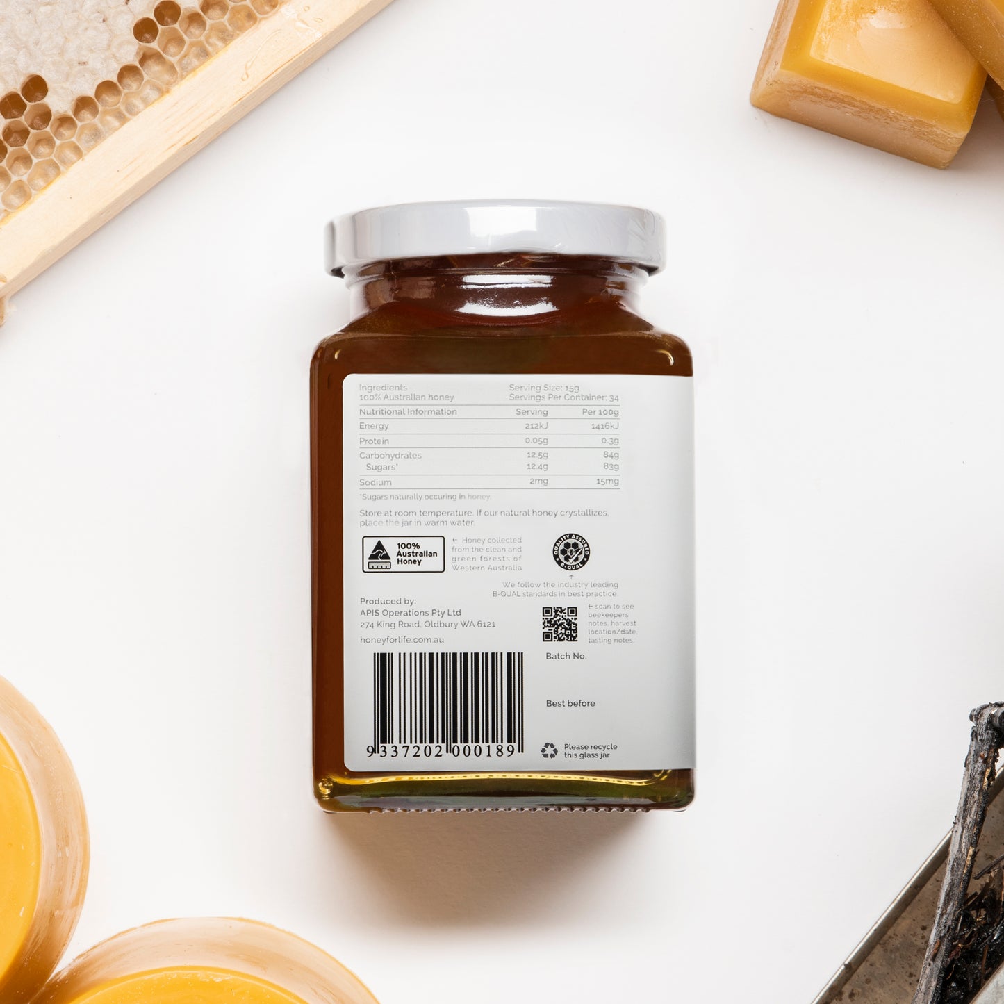 SUPER ACTIVE AUSTRALIAN JARRAH HONEY TA50+